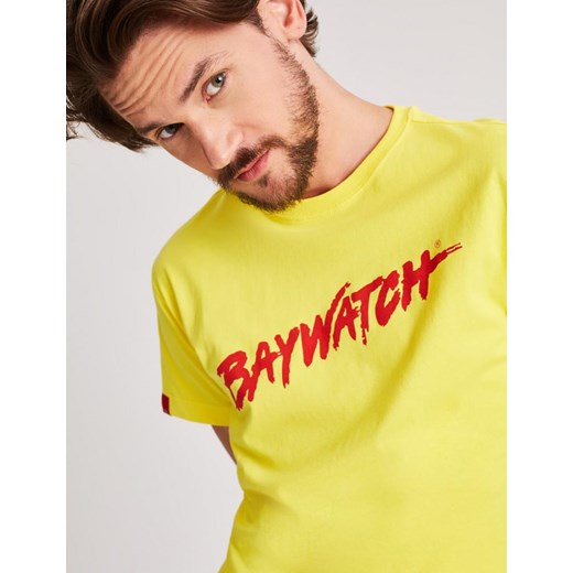 Koszulka BAYWATCH T 0120 Żółty XL Diverse XL okazyjna cena Diverse Outlet