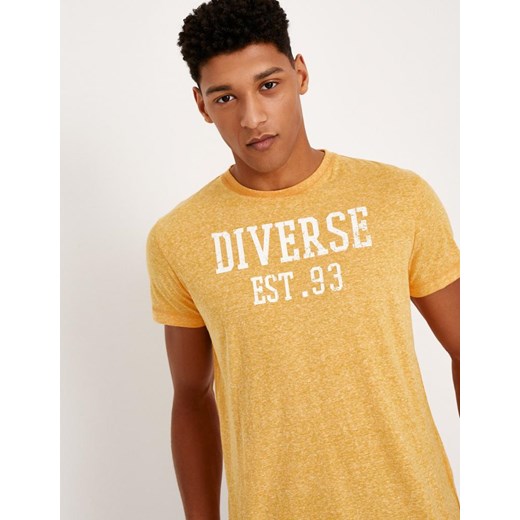 Koszulka MERCED IV Żółty Melanż S Diverse L Diverse Outlet wyprzedaż