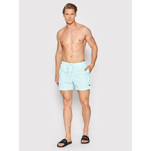 Tommy Hilfiger Szorty kąpielowe Medium UM0UM02041 Zielony Slim Fit Tommy Hilfiger M MODIVO