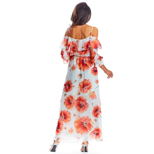 Sukienka w kolorze biało-czerwonym L okazyjna cena Limango Polska