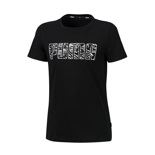 T-shirt "Graphic Tee G" w kolorze czarnym Puma 128 promocja Limango Polska
