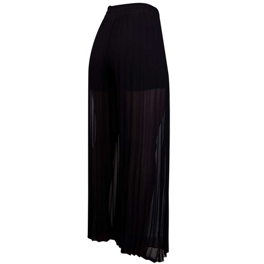 GUESS DAMSKIE DŁUGIE SPODNIE PLISOWANE SVEVA PANTS BLACK W2GB32WEKB2 JBLK - Guess M promocja messimo