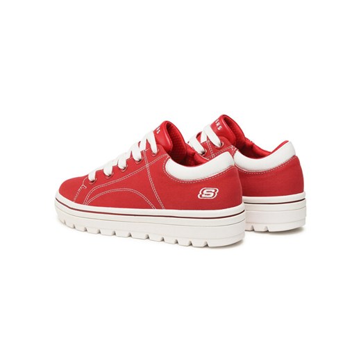 Skechers Sneakersy 74100 DKRD Czerwony Skechers 41 wyprzedaż MODIVO