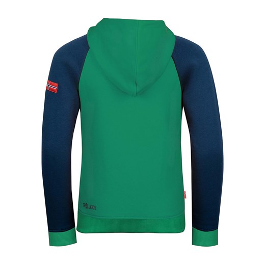 Bluza "Stavanger" w kolorze granatowo-zielonym Trollkids 128 promocja Limango Polska