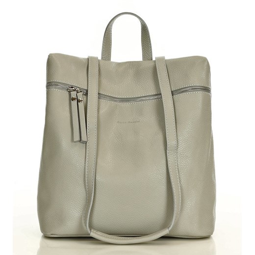 Damski plecak skórzany z funkcją torebki leather classic backpack - MARCO Mazzini uniwersalny okazja Verostilo