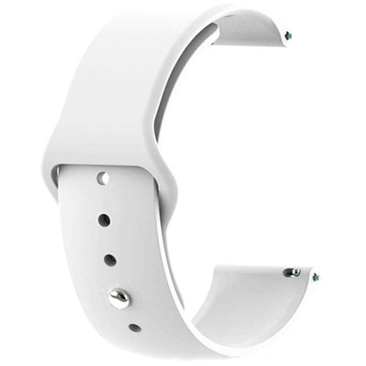 4wrist Silikonový řemínek pro Samsung Galaxy Watch - White 22 mm 4wrist okazyjna cena Mall