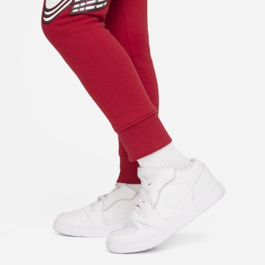 Spodnie dla małych dzieci Jordan - Czerwony Jordan 40 Nike poland