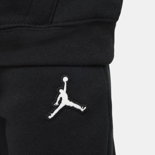 Zestaw bluza z kapturem i spodnie dla maluchów Jordan - Czerń Jordan 3T Nike poland