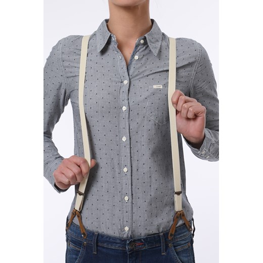Szelki Lee Suspender Logger "Pale Khaki" be-jeans szary Szelki