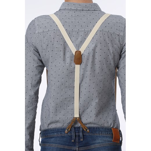 Szelki Lee Suspender Logger "Pale Khaki" be-jeans szary Szelki