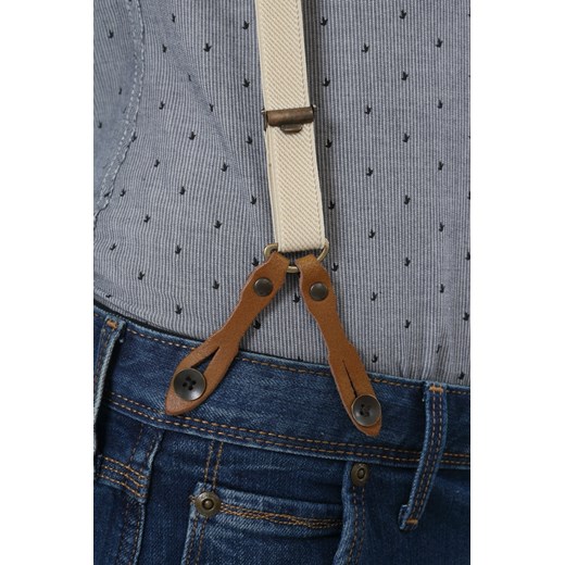 Szelki Lee Suspender Logger "Pale Khaki" be-jeans szary Szelki
