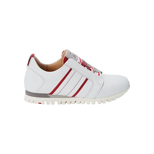 Skórzane sneakersy w kolorze biało-czerwonym Lloyd 40,5 okazja Limango Polska