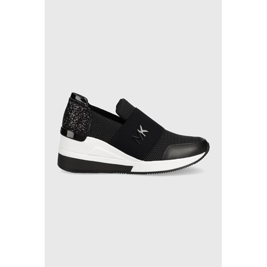 MICHAEL Michael Kors sneakersy Felix Trainer kolor czarny 43S7FXFS1D ze sklepu ANSWEAR.com w kategorii Buty sportowe damskie - zdjęcie 137254591