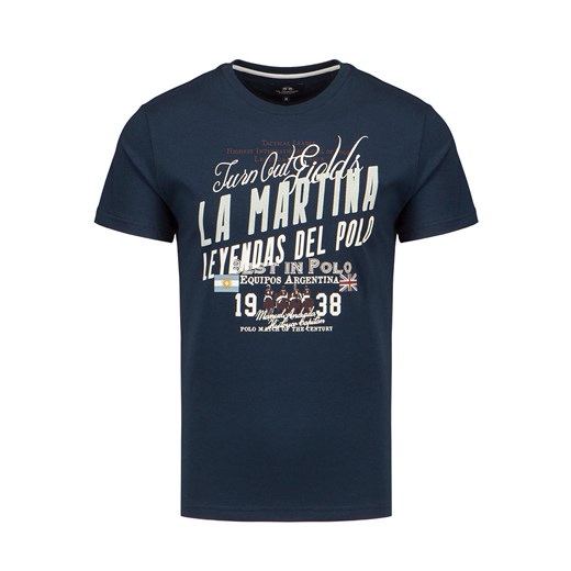 T-shirt męski LA MARTINA La Martina M S'portofino promocja
