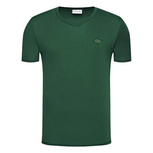 Lacoste T-Shirt TH6710 Zielony Regular Fit Lacoste 8 MODIVO