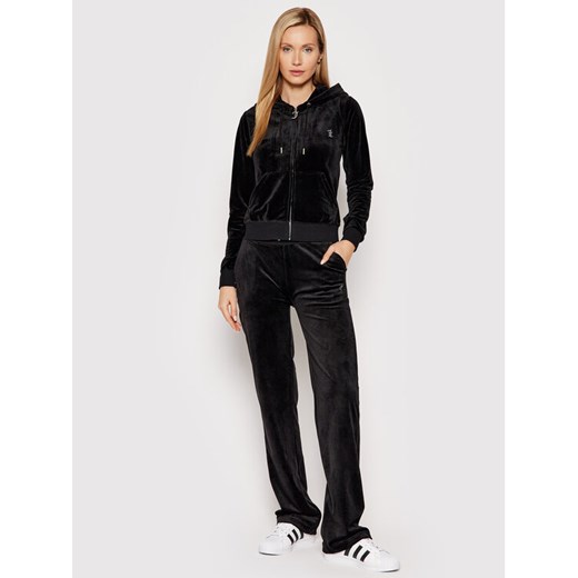 Juicy Couture Spodnie dresowe Delray Diamante JCCB221007 Czarny Regular Fit Juicy Couture XL MODIVO