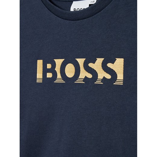 Boss T-Shirt J25N39 M Granatowy Regular Fit 2Y MODIVO