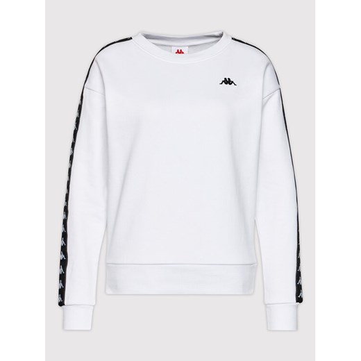 Kappa Bluza Janka 310021 Biały Regular Fit Kappa XS promocyjna cena MODIVO