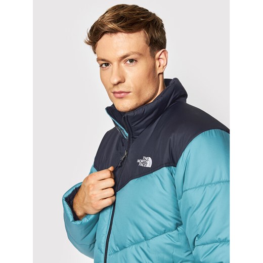 The North Face Kurtka puchowa Saikuru NF0A2VEZ Niebieski Regular Fit The North Face XL wyprzedaż MODIVO