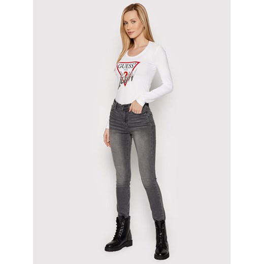 Guess Jeansy W1YA46 D4F52 Szary Skinny Fit Guess 26_31 MODIVO