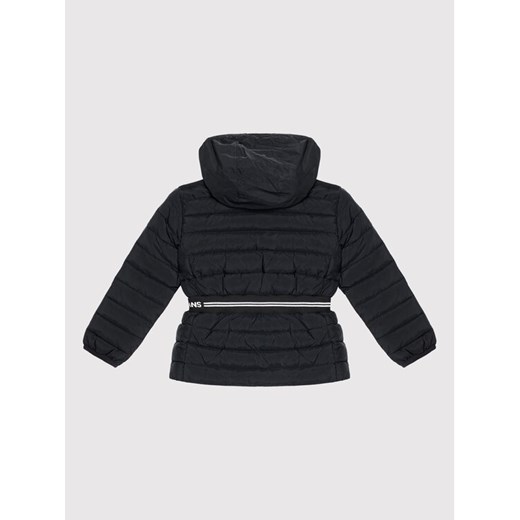 Calvin Klein Jeans Kurtka puchowa Intrasia Logo IG0IG01020 Czarny Regular Fit 6Y wyprzedaż MODIVO