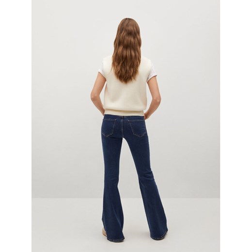 Mango Jeansy Flare 27011121 Granatowy Regular Fit Mango 38 MODIVO