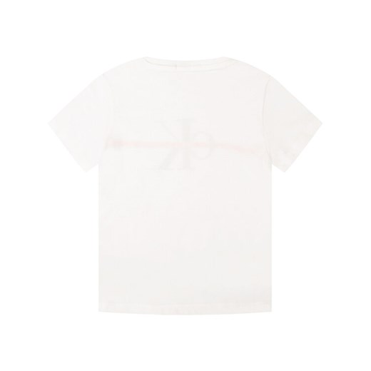Calvin Klein Jeans T-Shirt Monogram Stripe IB0IB00448 Biały Regular Fit 8 wyprzedaż MODIVO
