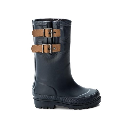 Pepe Jeans Kalosze Wet Buckles Kids PGS50113 Granatowy Pepe Jeans 24 okazja MODIVO