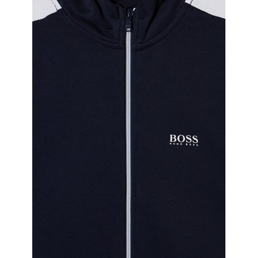 Boss Bluza J25N09 D Granatowy Regular Fit 14Y MODIVO promocja