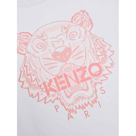 Kenzo Kids T-Shirt K15100 S Biały Regular Fit Kenzo Kids 8Y MODIVO wyprzedaż