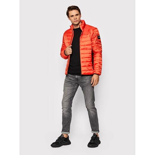 Calvin Klein Kurtka puchowa Essential Side Logo K10K107335 Czerwony Regular Fit Calvin Klein L wyprzedaż MODIVO
