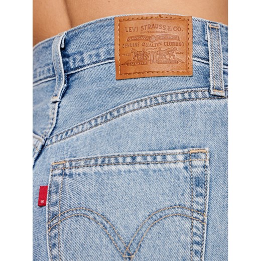 Levi's® Spódnica jeansowa Slit Front Denim 39450-0005 Niebieski Regular Fit 23 wyprzedaż MODIVO