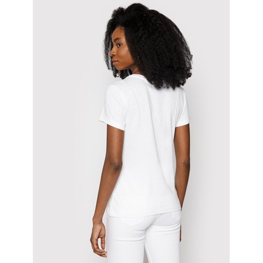 Calvin Klein Jeans T-Shirt Institutional J20J207879 Biały Regular Fit XS wyprzedaż MODIVO