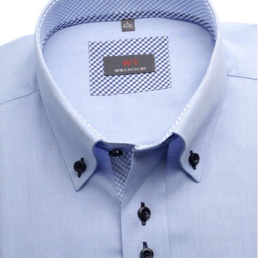 Koszula Slim Fit (wzrost 176-182) willsoor-sklep-internetowy niebieski koszule