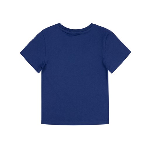 Calvin Klein Jeans T-Shirt Stamp Logo IB0IB00348 Granatowy Regular Fit 8 okazyjna cena MODIVO