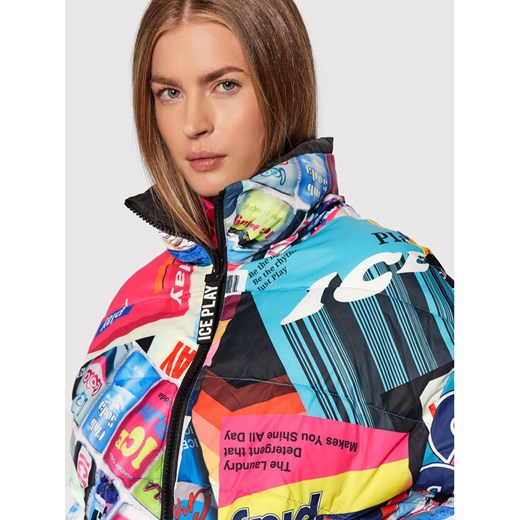 Ice Play Kurtka puchowa 21I U2M0 J091 6406 S0Y1 Kolorowy Regular Fit Ice Play 42 okazyjna cena MODIVO