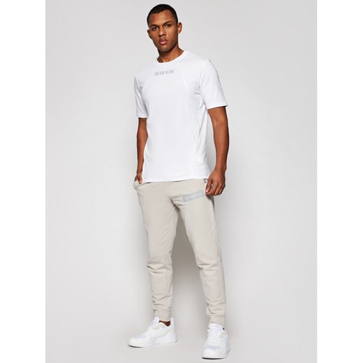 Calvin Klein Performance T-Shirt Pw-S/S 00GMS1K136 Biały Regular Fit L MODIVO okazyjna cena