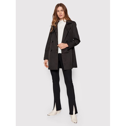 ONLY Trencz Valerie 15191821 Czarny Regular Fit S okazyjna cena MODIVO