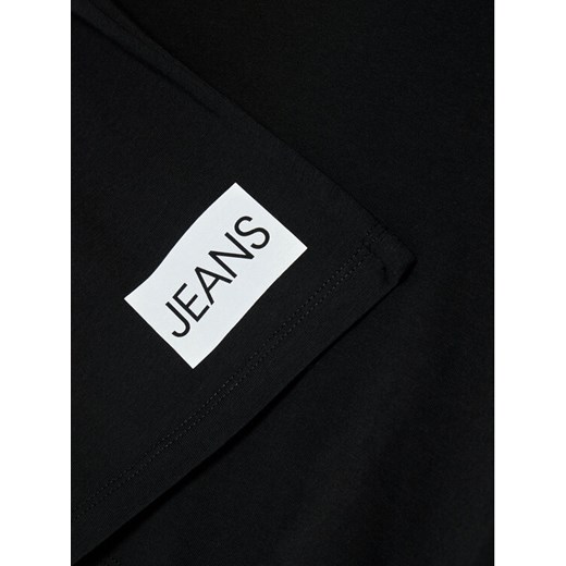 Calvin Klein Jeans T-Shirt Institutional Logo Boxy IG0IG01064 Czarny Regular Fit 16 okazyjna cena MODIVO