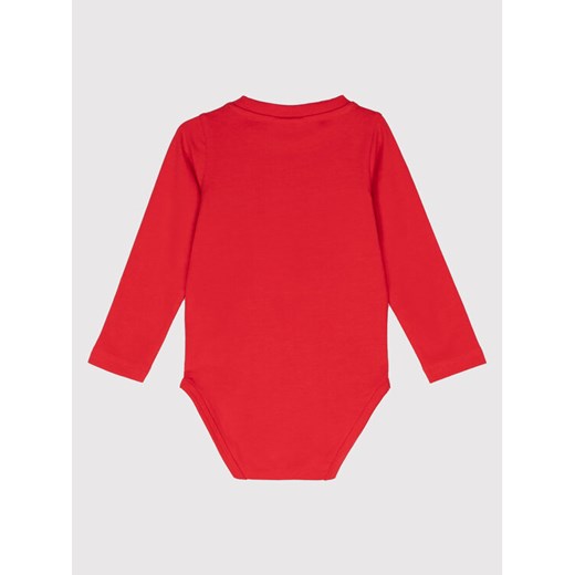 Coccodrillo Body dziecięce ZC1112101SNO Czerwony Regular Fit 74 MODIVO okazja