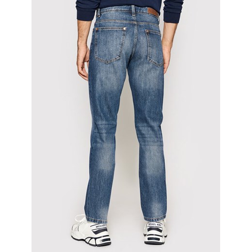 United Colors Of Benetton Jeansy 4AW757B88 Niebieski Regular Fit United Colors Of Benetton 34 okazja MODIVO