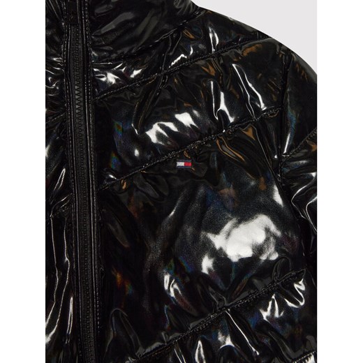 Tommy Hilfiger Kurtka puchowa Gloss Flag KG0KG05967 D Czarny Tommy Hilfiger 12 MODIVO wyprzedaż