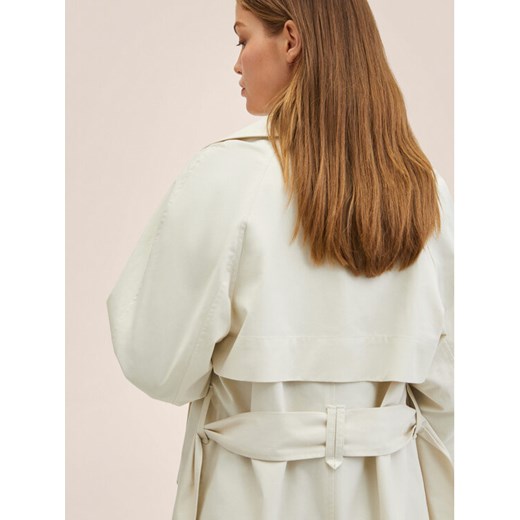 Mango Trencz Mint 27094018 Beżowy Oversize Mango XXL MODIVO