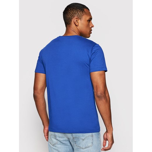 Trussardi T-Shirt 52T00502 Niebieski Regular Fit Trussardi XL MODIVO wyprzedaż