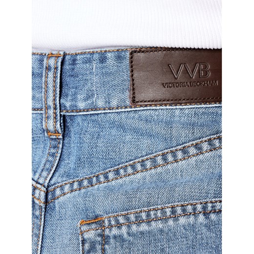 Victoria Victoria Beckham Spódnica jeansowa Front Split Denim 2420DSK002098A Victoria Victoria Beckham 4 MODIVO promocja