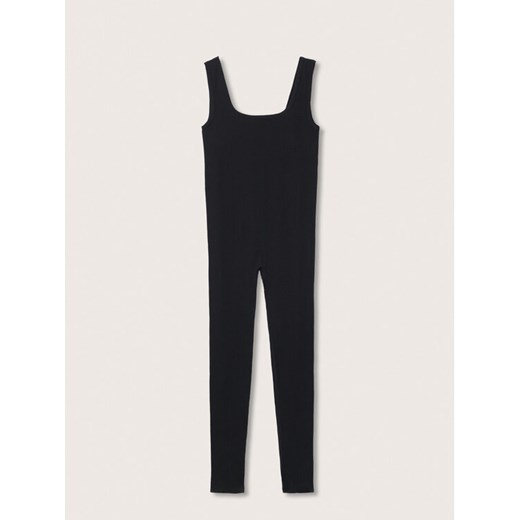 Mango Kombinezon Renee 17066312 Czarne rodowanie Slim Fit Mango S MODIVO