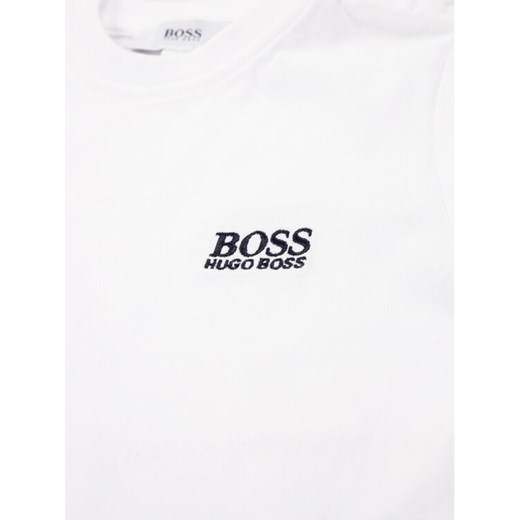Boss T-Shirt J05P01 D Biały Regular Fit 3Y MODIVO