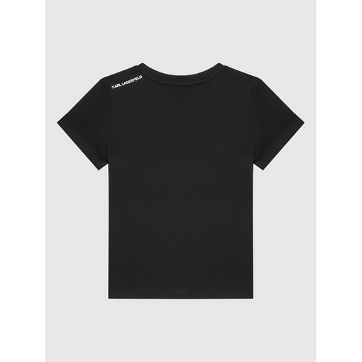 KARL LAGERFELD T-Shirt Z25337 S Czarny Regular Fit Karl Lagerfeld 6Y MODIVO
