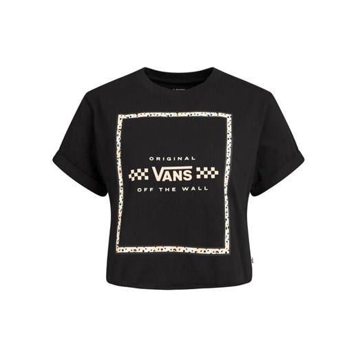 Vans T-Shirt Leila VN0A4CWXBLK Czarny Regular Fit Vans M wyprzedaż MODIVO
