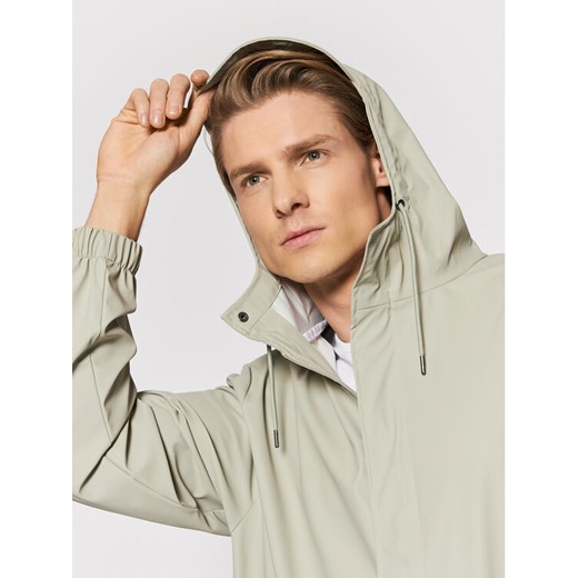 Rains Kurtka przeciwdeszczowa Unisex 18140 Szary Regular Fit Rains XS MODIVO